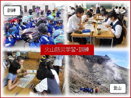 火山防災教育実践例