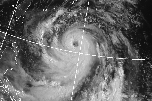 台風のイメージ