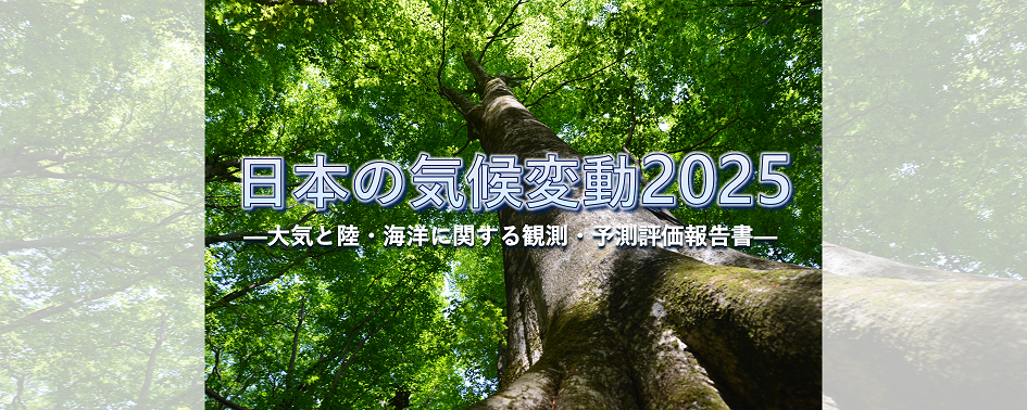 日本における気候変動対策の効果的な推進に資することを目的として、文部科学省と気象庁が日本の気候変動について観測結果や将来予測をとりまとめた報告書です。