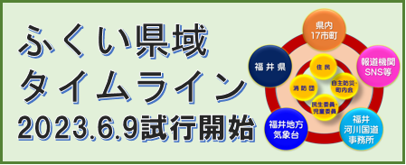 ふくい県域タイムラインのページ（福井河川国道事務所）