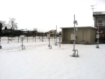 若松特別地域気象観測所露場 若松特別地域気象観測所露場写真