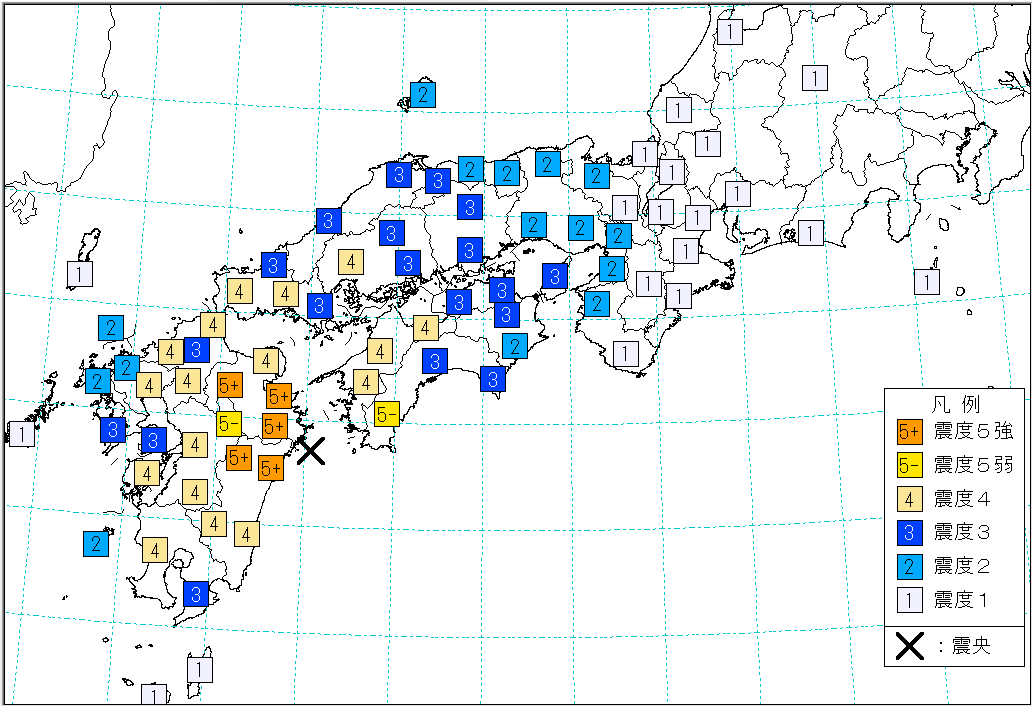 日向灘の地震（2022年）