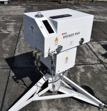 Ozone and Spectral UV observation using a Brewer spectrophotometer