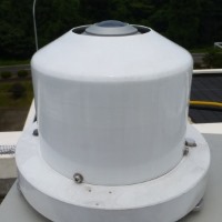 Pyrgeometer used for observation of downward infrared radiation