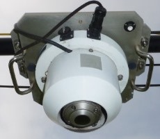 Pyrgeometer used for observation of upward infrared radiation