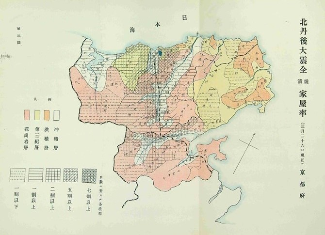 地震波形（宮津測候所）