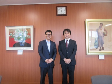 中村市長との写真