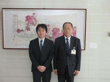 砂川副市長との写真
