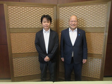 石飛市長との写真