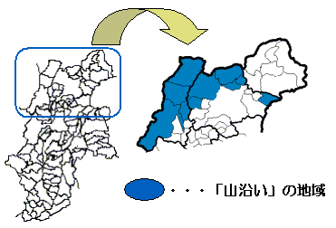 長野地方気象台 気象観測所の位置