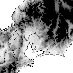 愛知県の地形