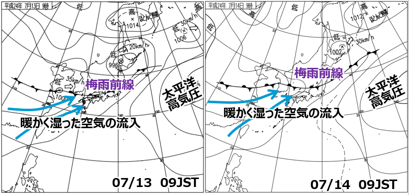 地上天気図