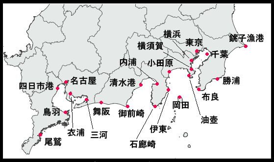 東京管区気象台内地図