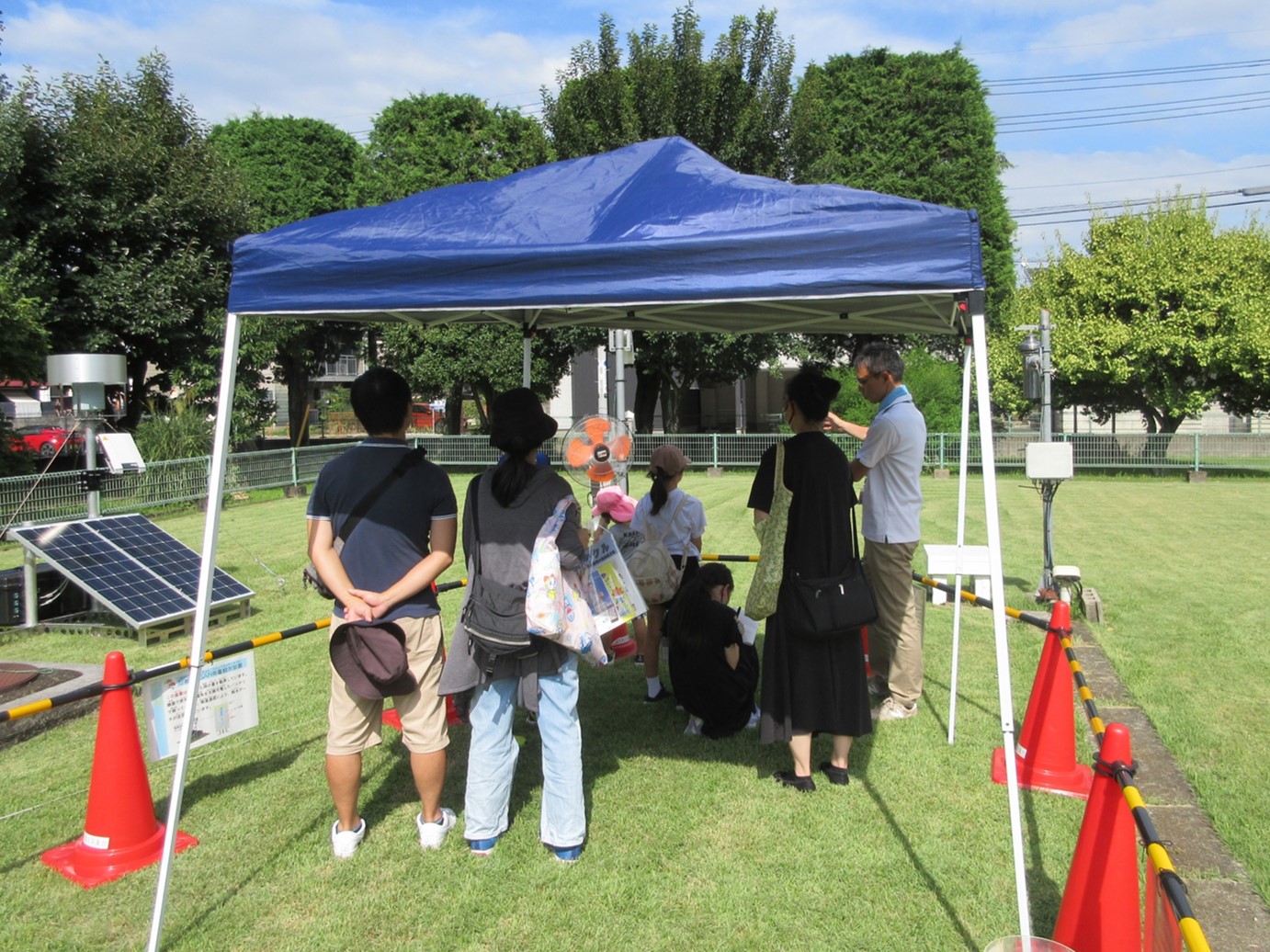 露場見学